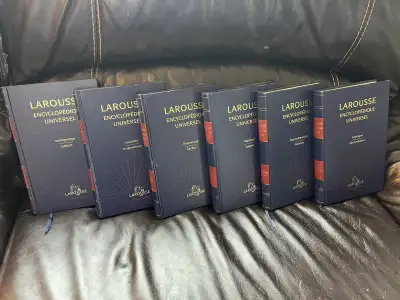 Comme neuf 6 livres de LAROUSSE ENCYCLOPÉDIE UNIVERSEL, View more