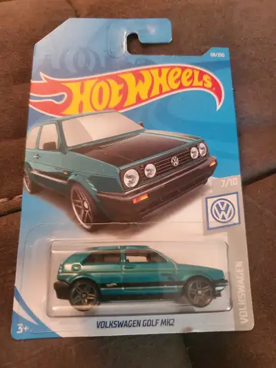 Hot Wheels Volkswagen Golf MK2, View more