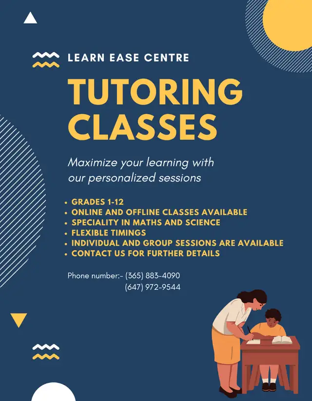 Tutoring classes64840302422913120