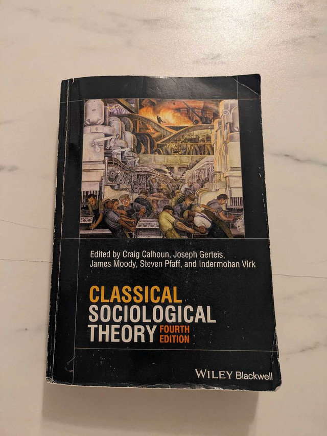 Classical Sociological Theory in Textbooks in Edmonton
