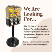 Looking for candy dispenser 