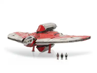 Star Wars Micro Galaxy Squadron #0149 Ahsoka Tano's T-6 Shuttle, View more