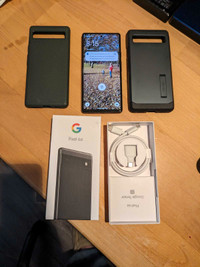 Pixel 6a; 2 cases, extra screen protector. Excellent condition