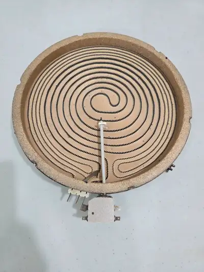 12" Flat top stove duel element, View more