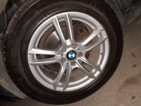 Set of BMW tires and rims