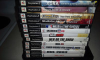 Playstation 2 bundle with 12 games