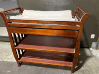 Wooden change table