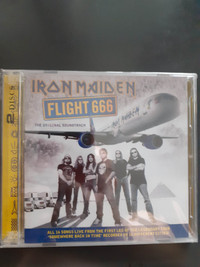 IRON MAIDEN ! FLIGHT 666 2 CD SET ! BRAND NEW !