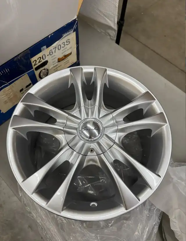 Sacchi Hypersilver Rims Set Of 4 16x7 in Tires & Rims in Hamilton - Image 8