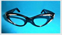 Genuine Vintage 1960 Style Eyeglasses Genevieve Decor Frames NEW