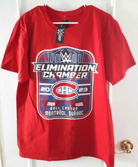 WWE Elimination Chamber 2023 Montreal t-shirts