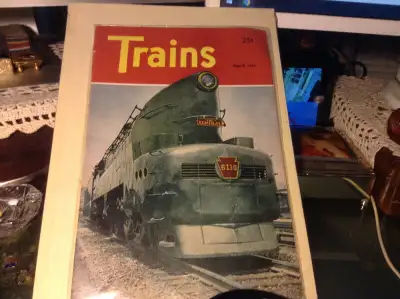 Trains Magazine 1946 April, View more