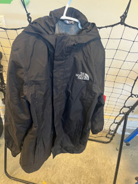 North Face Shell Jacket size 10/12 - black