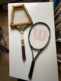 Deux raquettes de tennis