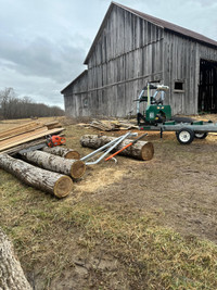 Portable Sawmill For Hire 