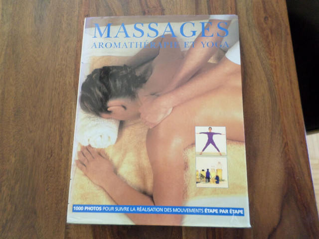 livre sur massage,l'aromathérapie,la réflexologie,shiatsu,yoga dans Autre  à Ville de Québec
