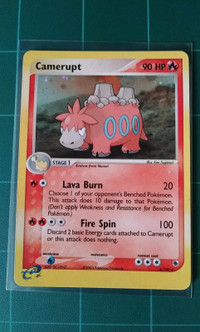 Pokemon Card Ruby & Sapphire Holo Camerupt