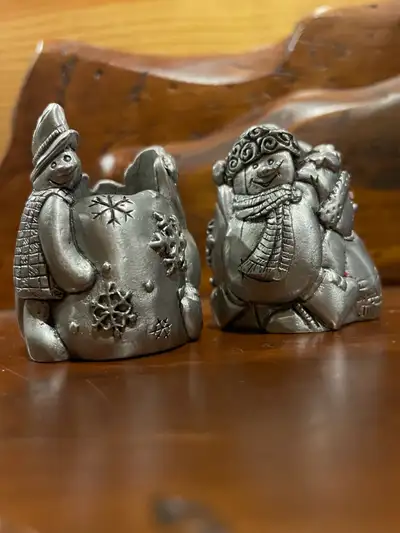 Seagull Pewter Candle Holders and Candles, View more