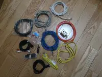 Various cables, splitters etc $5