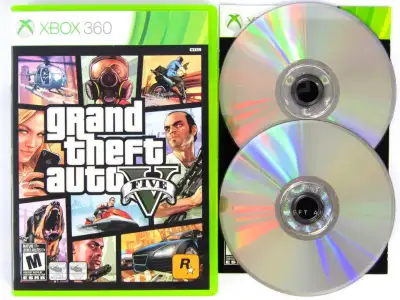 Like New Complete + Map Grand Theft Auto V Xbox 360 $24, View more