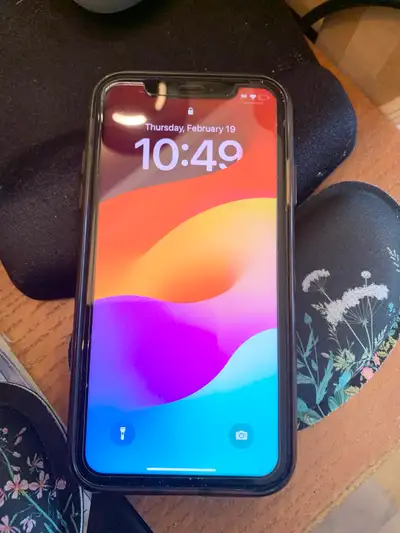 iPhone XR Black 64GB Unlocked with box AS IS, View more