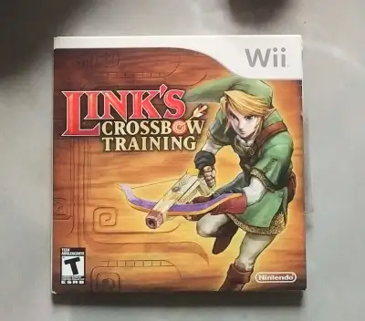 Links Crossbow Training Nintendo Wii game, View more
