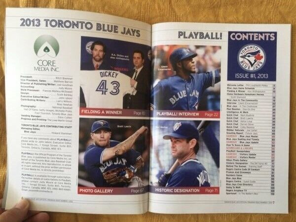 Toronto Blue Jays - Baseball / Souvenir Programs  (Pt 2) in Arts & Collectibles in Mississauga / Peel Region - Image 4