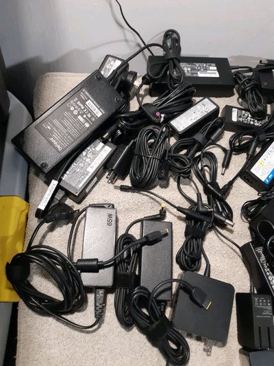 Laptops/ chrome books chargers for sale $20 each , View more