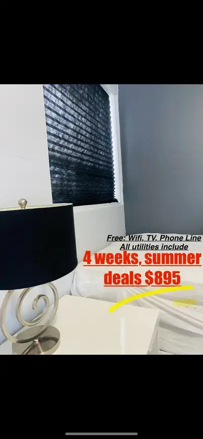 Bachelor Unit 4 Weeks Summer Deals | $895