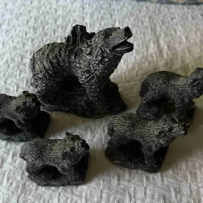 WOLF Originals  wolf family sculpture, View more