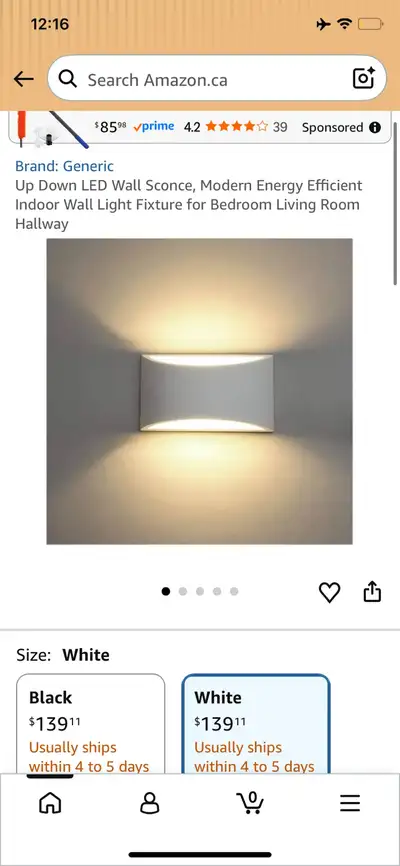 Generic Up Down LED Wall Sconce, View more