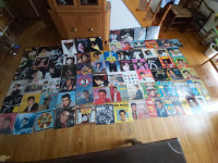 Collection de 72, 33 tours d'Elvis Presley