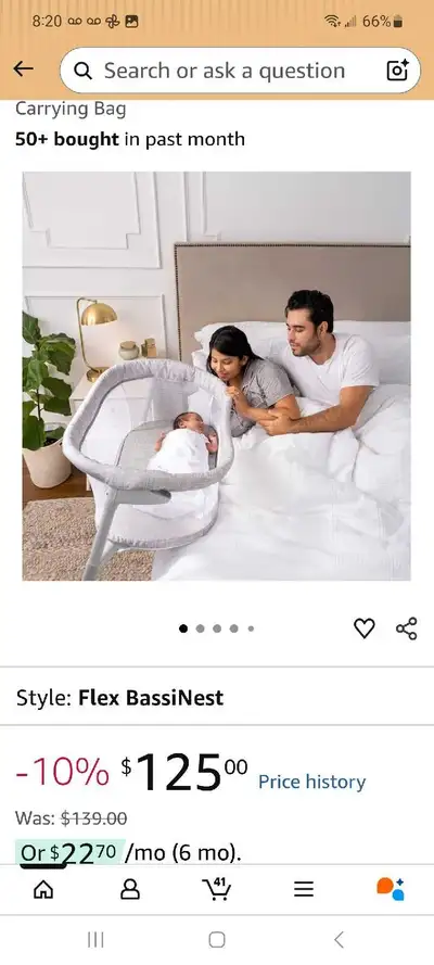 HALO BassiNest Flex Portable Bassinet brand new, View more