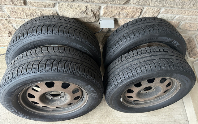 Michelin Latitude X-Ice Winter Tires 225/65R17 On Steel Rims in Tires & Rims in Hamilton - Image 4
