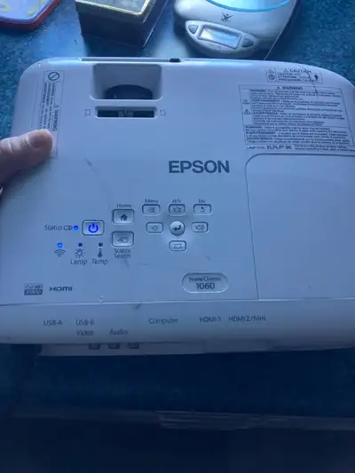 Epson Home Cinema 1060 Projector, View more