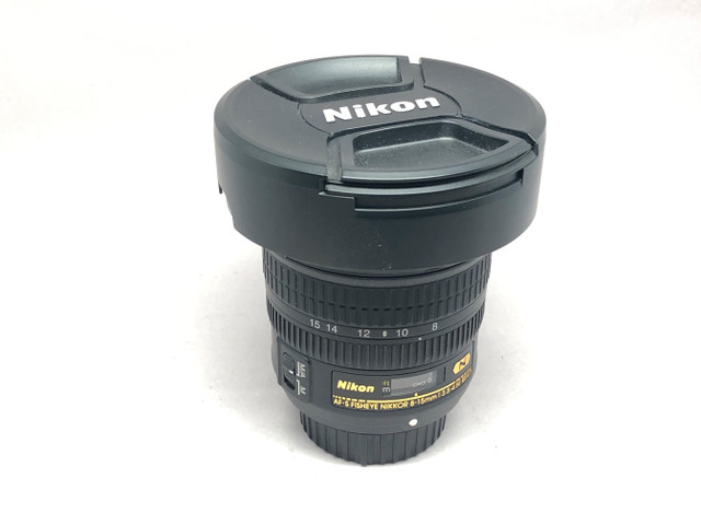 Nikon AF-S FISHEYE NIKKOR 8-15mm f/3.5-4.5E ED in Cameras & Camcorders in Cambridge - Image 3