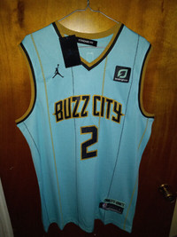 Lamelo Ball Charlotte Hornets NBA jordan jersey.size 2xl nwt new