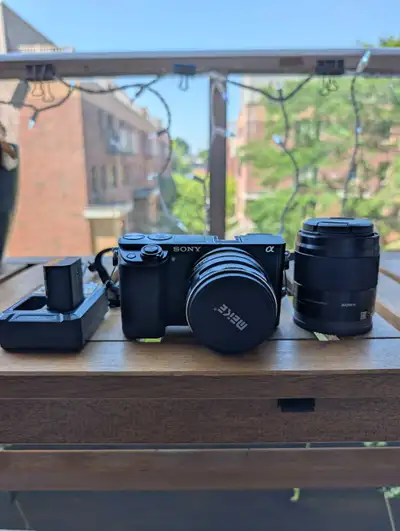 Sony a6000 Camera Setup + 2 Lenses (Will Separate), View more