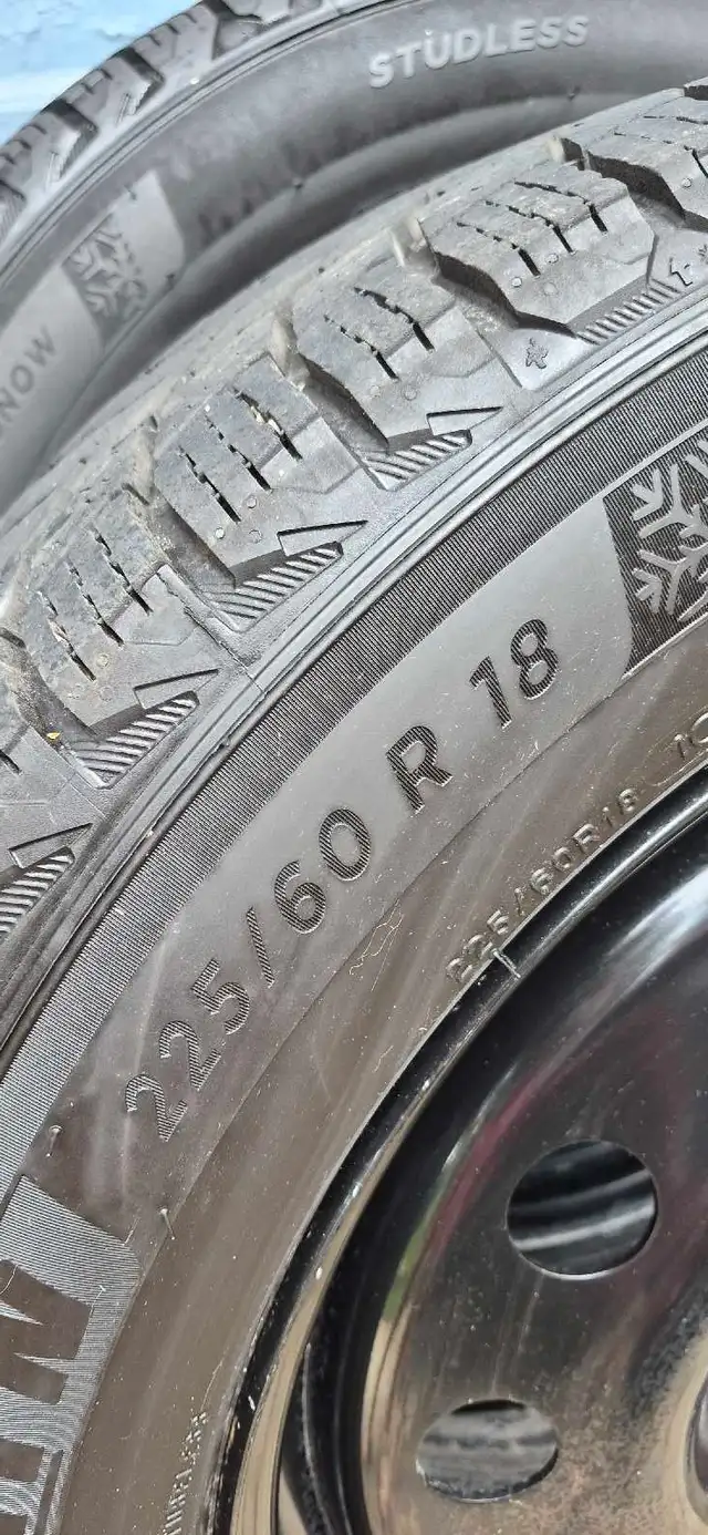 Michelin X-Ice Snow Tires 225/60R18 in Tires & Rims in Cambridge - Image 4