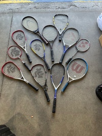 Mixed Collection of sports Rackets Calgary Alberta Preview