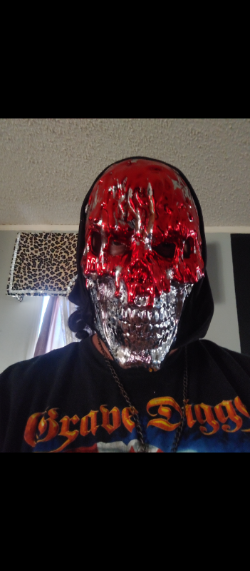 BLOODY SKULL. - ADULT MASK, View more