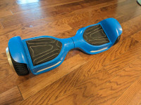 Blue Hoverboard with bluetooth