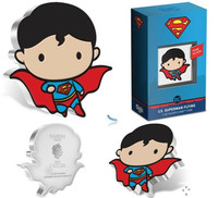 SUPERMAN FLYING CHIBI SILVER COIN