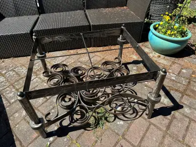 Artist-Commissioned Metal Coffee Table, View more