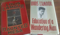Louis L'Amour Two Hardcover Books@$10 Each