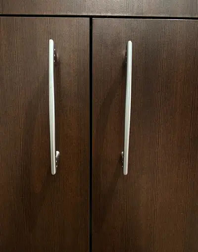 Ensemble de 8 Poignées de porte d'armoire, cabinet cuisine ou salle de bain (paquet de 8 poignées) D...