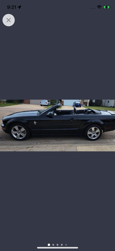 2007 mustang convertible