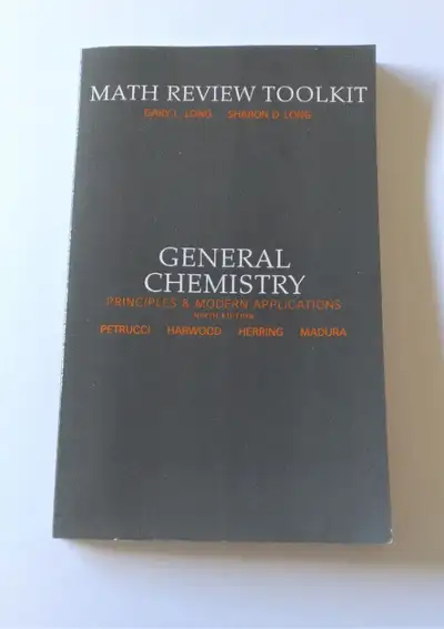 Math Review Toolkit – for chemistry courses, View more