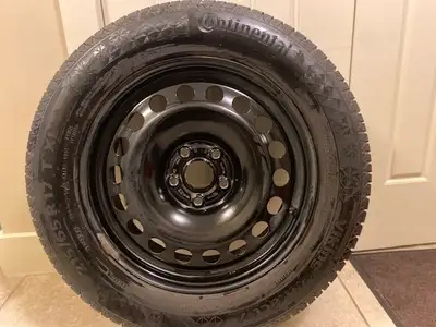 Excellent Shape Minimal Usage Continental Winter Tires Were used on a 2022 Volkswagen Tiguan Origina...