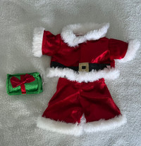 Build a Bear Santa Suit w Present Wristie